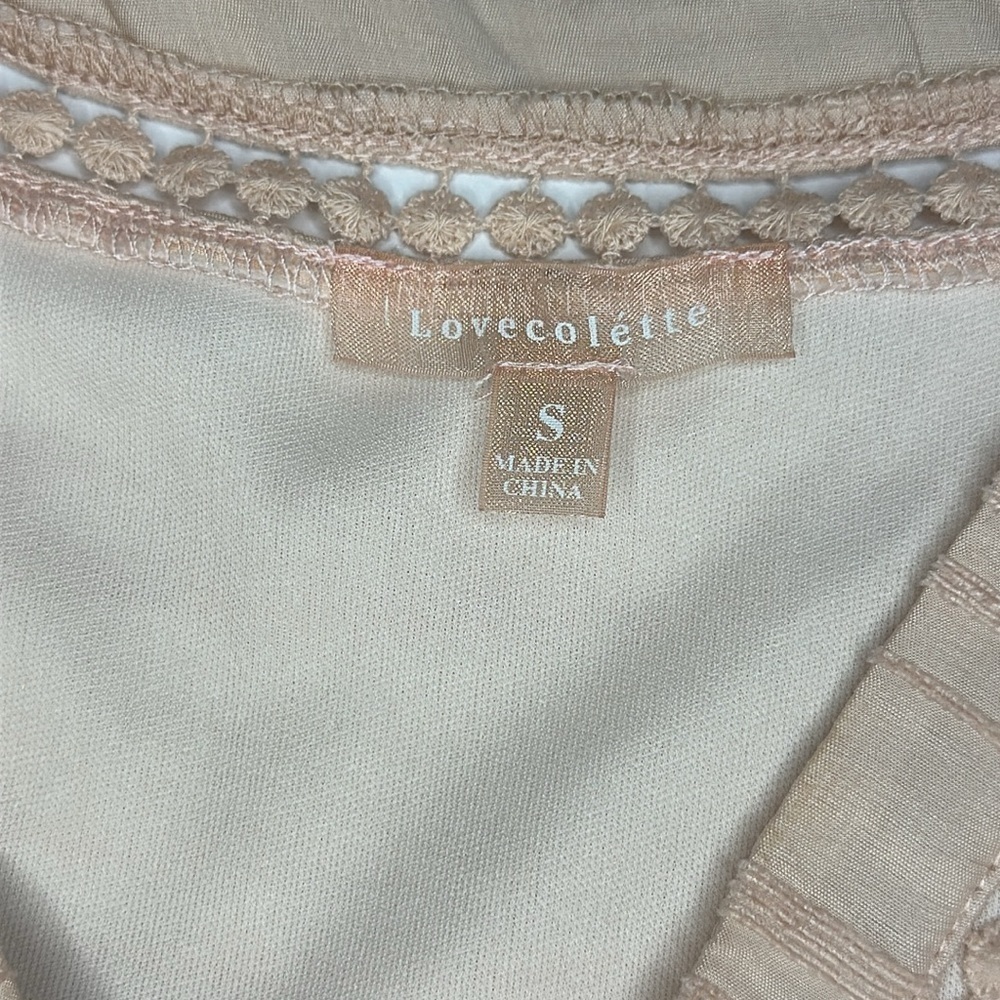 Love Colette Women’s Wrap Baby Doll Mini Dress Small - Picture 6 of 8